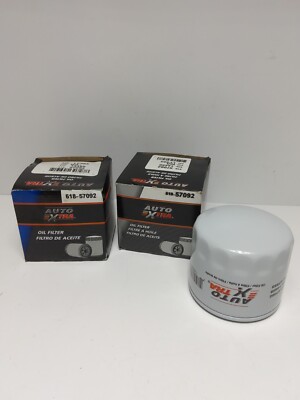 LOT OF 2 AUTO EXTRA OIL FILTERS 618-57092 (NOS)