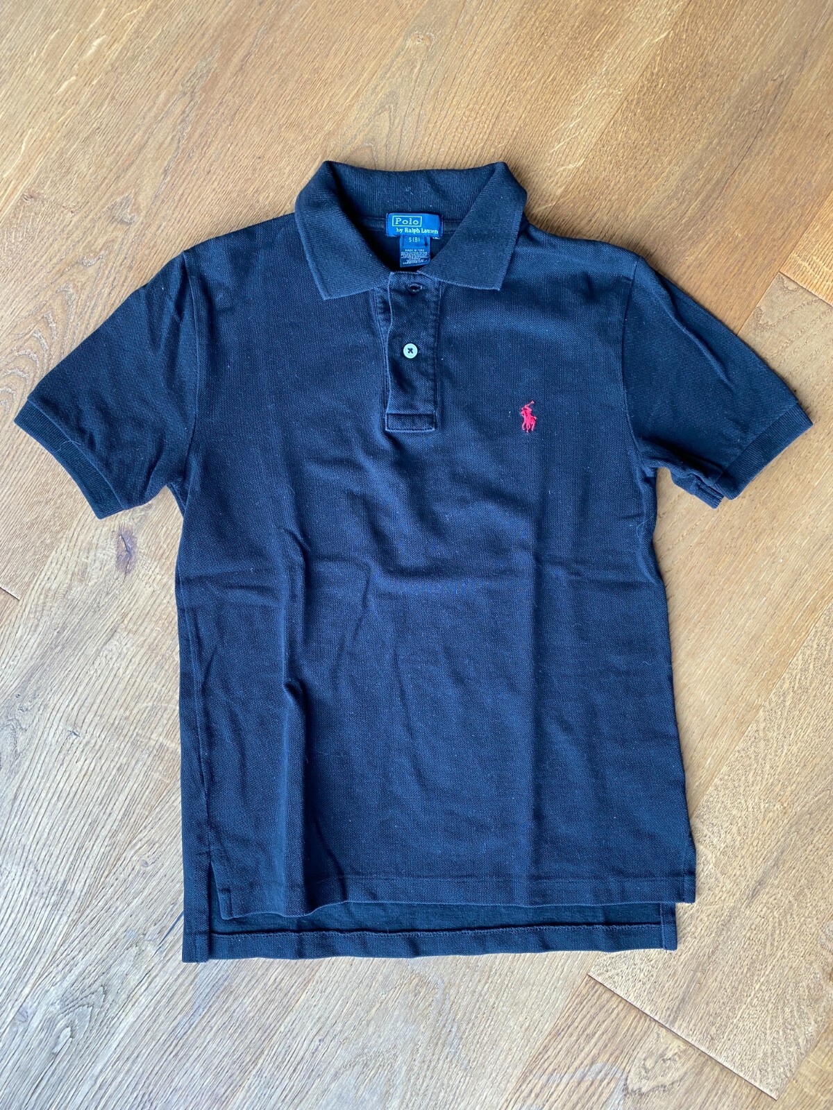 Ralph Lauren Polo Shirt blau Gr. Jungen 8 *TOP*