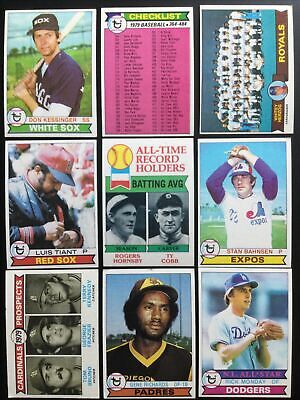 1979 TOPPS Baseball Cards.   Singles.   You Pick to Complete Your Set
