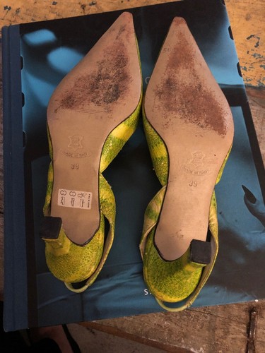 Vintage Bussi Ladies Shoes Made In Italy Size 9