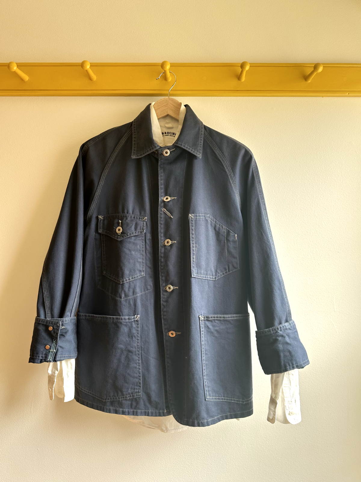 Post Overalls No. 1 Jacket 8 oz. Denim Indigo – Clutch Cafe