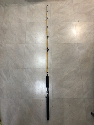 Vintage Eagle Claw Starfire Granger Ocean No. GO500 Muskie Rod 5  9 