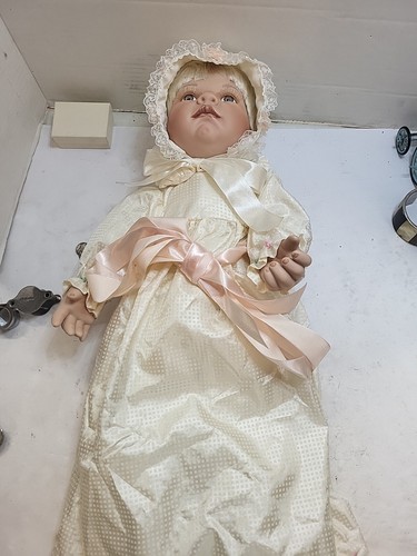 Vintage Lady Anne Baby Doll &  Plantation  Doll Porcelain 19 Inches