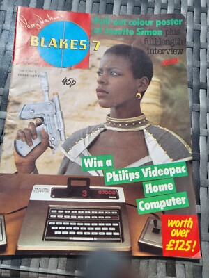 Blakes 7 Vol 1 No 5 February 1982 Marvel Monthly Terry Nation Vintage