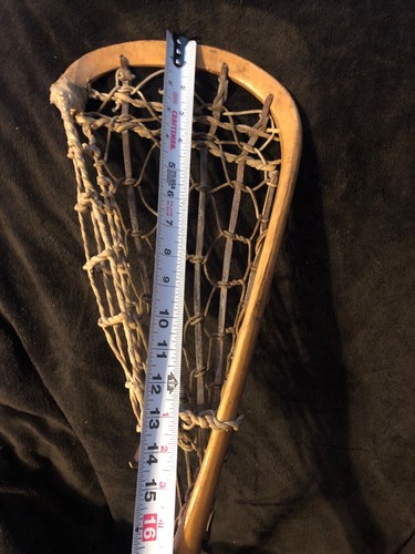 Vintage Wooden Lacrosse Stick 48 Inches