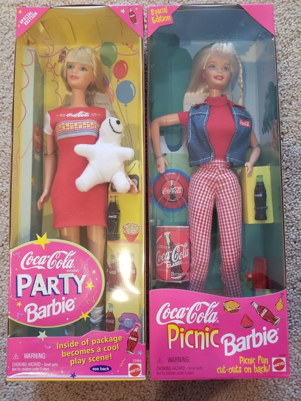 coca cola picnic barbie 1997