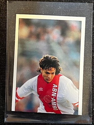 STICKER EUROCUPS STARS PARADE 94-95 NO PANINI JARI LITMANEN AJAX # 13