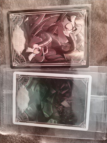 【訳アリ】Alastor cold foil promo Hazbin Hotel Trading Card - Demon Alastor FOIL Promo Card PR
