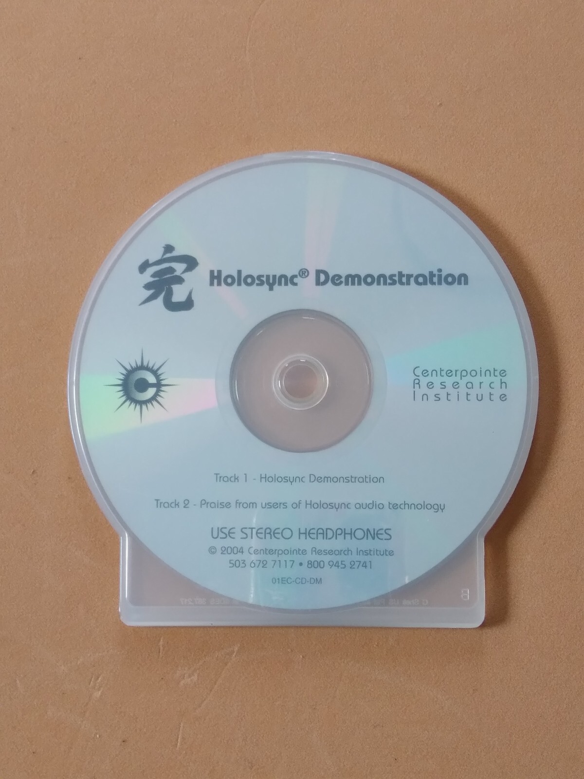 Holosync Demonstration—Centerpointe Research Institute—TRACK