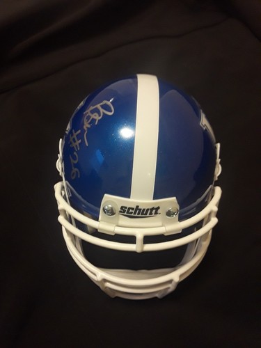 Benny Snell Jr. Signed Autographed Kentucky Mini Helmet Schutt COA