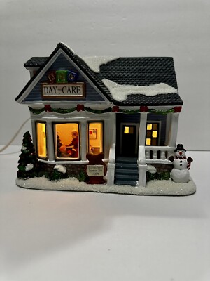 St. Nicholas Square Village ''ABC Day Care'' 2011 Retired Christmas Village
