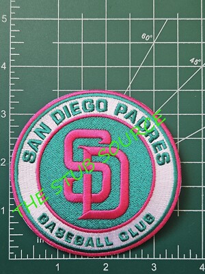 San Diego Padres Baseball City Connect Colors Embroidered Iron / Sew On Patch