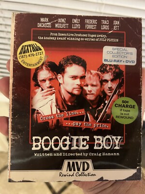 Boogie Boy (Blu-ray+DVD, 1998, MVD Rewind Collection) Traci Lords, Mark Dacscos