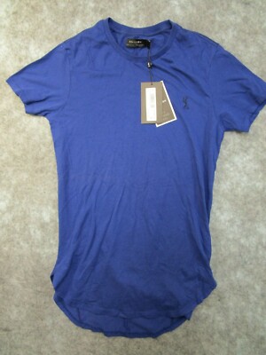 Religion We Live In Black Top Womens XS Blue Short Sleeve T-shirt New With Tags