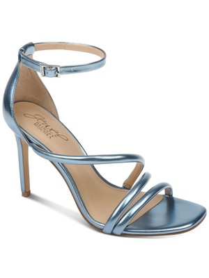 JEWEL BADGLEY MISCHKA Женские голубые переливающиеся сандалии Naylor Stiletto 8 M