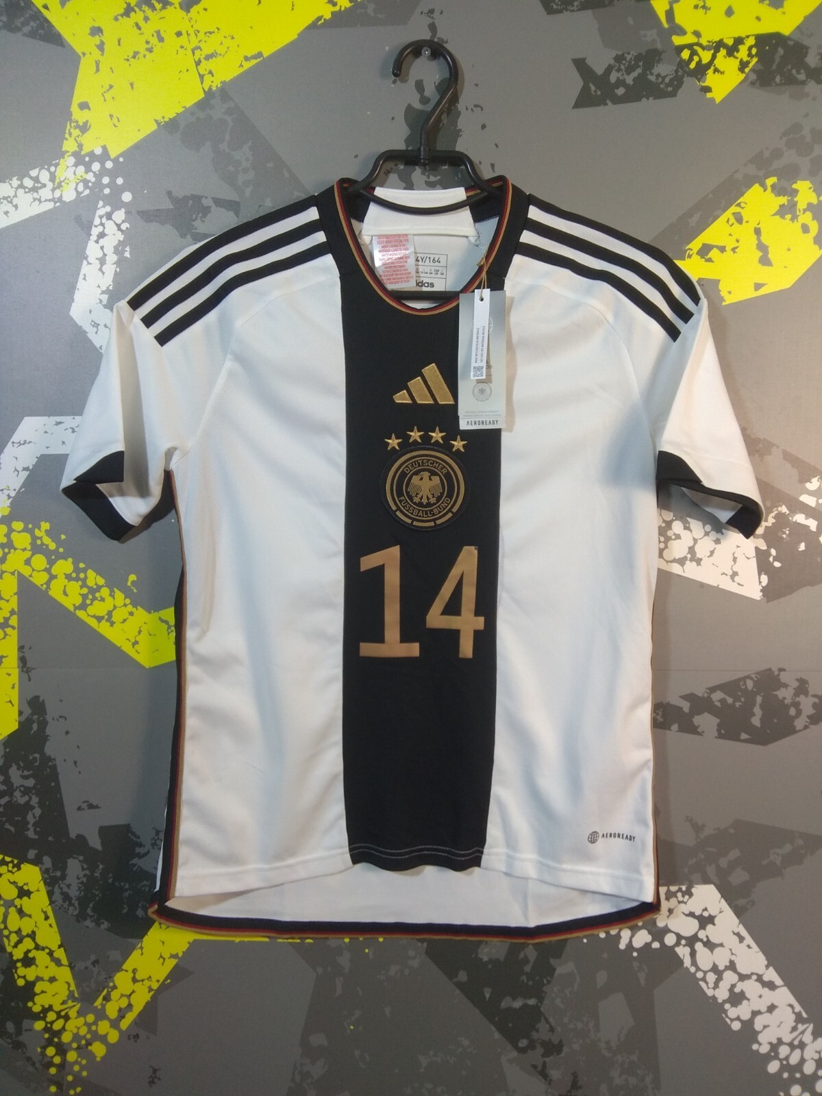 14's adidas × Germany Home Game Shirts adidas Kid's Germany Home Jersey 14/15 White – Best Buy Soccer
