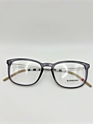 Burberry B2283 Authentic Designer Eyeglasses Frames Dark Grey 3544 52-19-145