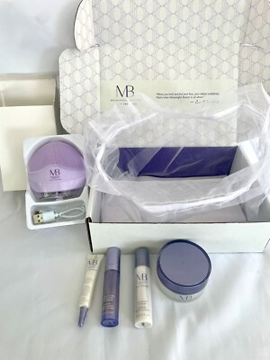 Meaningful Beauty 5-Piece Starter Kit -4 Creams, 1 USB Facial Scrub Device
