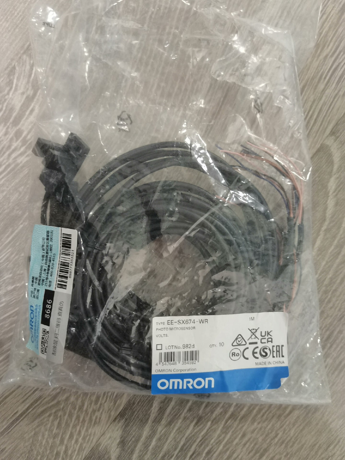 NEW EE-SX674-WR EESX674WR OMRON Photo Micro Sensor | eBay
