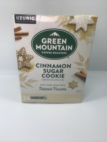 GREEN MOUNTAIN COFFEE ROASTERS CINNAMON SUGAR COOKIE K-CUPS 24