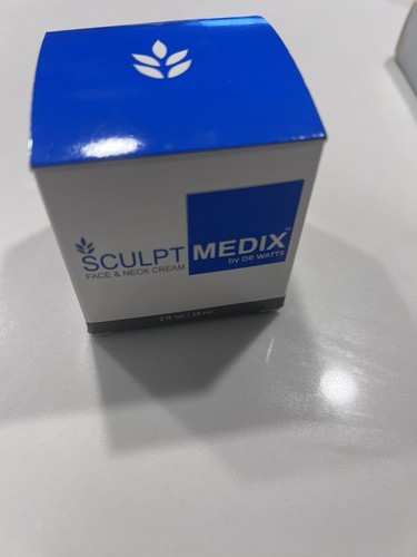 Dr Watts Sculpt medix face & neck cream 2 ounce jar