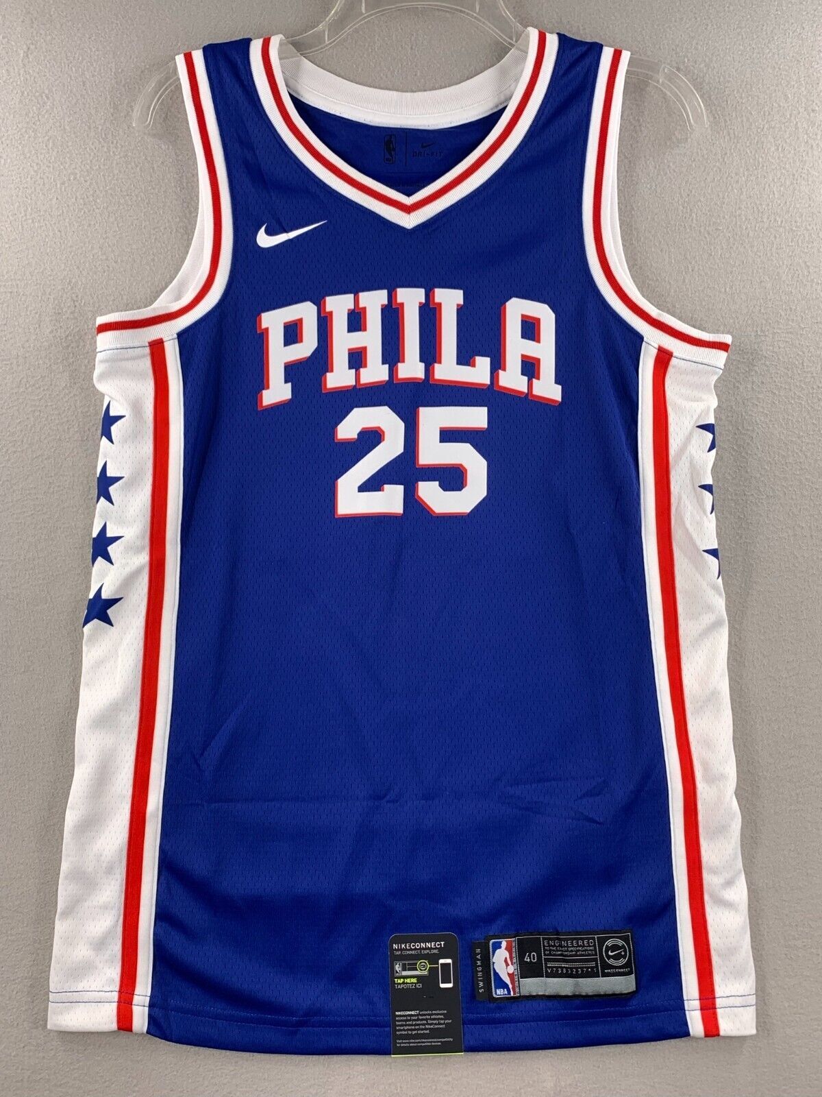 NIKE - NBA 76ers ベンシモンズ　ユニフォームセット Ben Simmons Philadelphia 76ers Nike Icon Edition Swingman