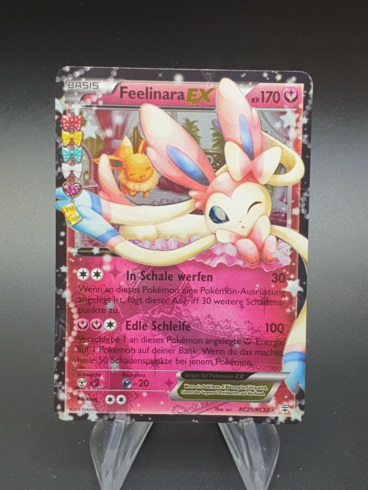 Pokemon Feelinara EX RC21RC32 Generationen Holo DE