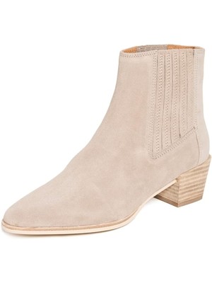 Женские бежевые брюки RAG & BONE с застежкой на спине Icon Rover из миндальной кожи Chelsea 37.5