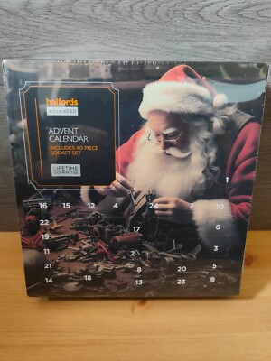 Halfords Advanced 40PC Christmas Xmas Advent Calendar 2024 *New* Stocking Filler