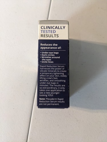 Plexaderm Rapid Reduction Serum Reduce Under Eye Bags And Wrinkles Advanced 5ml