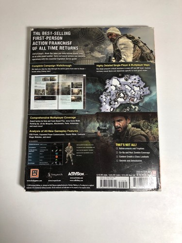 Call of Duty Black Ops Book Brady Games Game Guide Strategy Guide