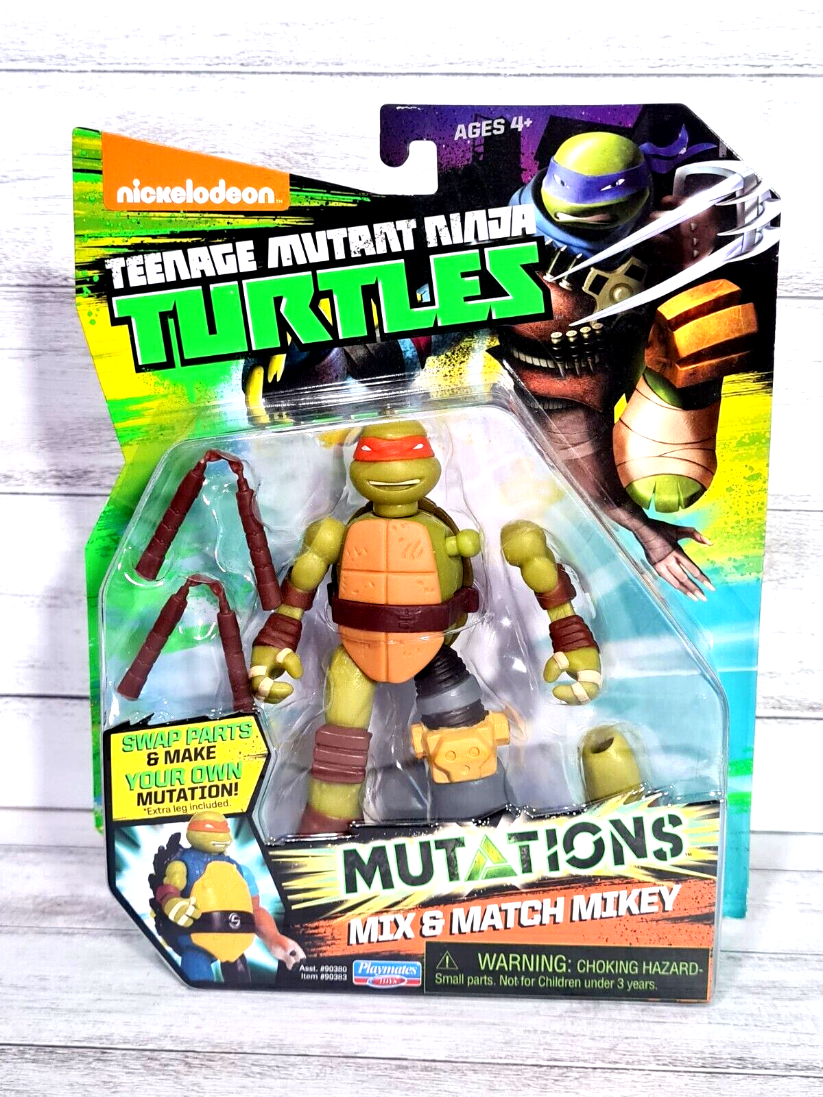 TMNT Wacky Action Mike Figure 1989 Teenage Mutant Ninja