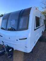 Bailey Pamplona, Yr.2018, Rear Fixed Island Bed, quad movers