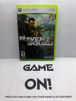 Raven Squad (Xbox 360, 2009) Complete Tested Working - Free Ship