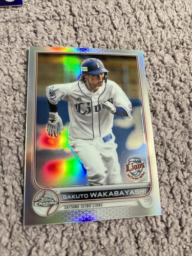 2022 Topps Chrome NPB Refractor Gakuto Wakabayashi #137