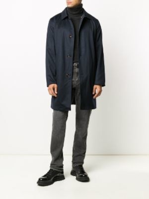 

KIRED Мужская темно-синяя куртка на молнии, Navy, WSALVOW6913503