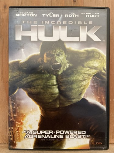The Incredible Hulk (DVD, 2008, Full Frame) 25195040006| eBay