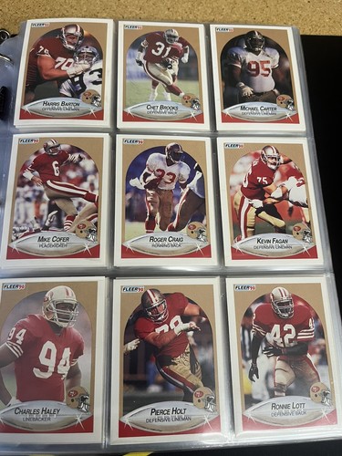その他 NFL card 1990 almost complete set PROSET 1990 Pro Set Football Errors and Variations