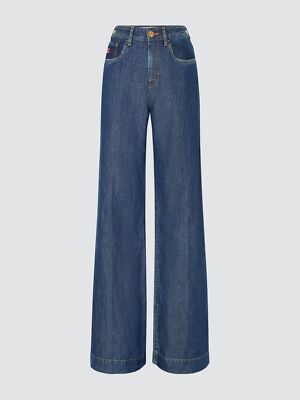 Pre-owned Jacob Cohen Woman Jeans Svasati Denim 17429 In Blue