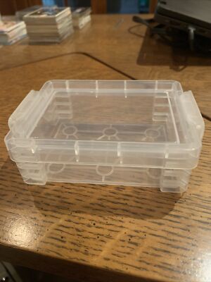 Baseball Card Storage Vault Box New For Penny Sleeved Sportscards