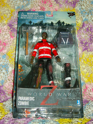 最新 World War eBay | NEW! - Figure Action Zombie Paramedic 6-Inch Z アイドル