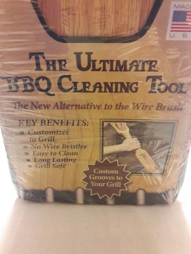 NEW The Great Scrape Woody Paddle - All Natural BBQ Grill Wood Scraper