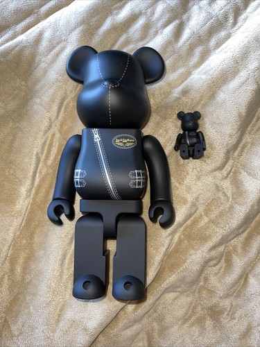 MEDICOM TOY - BE@RBRICK × Lewis Leathers 400%＆100% set BE@RBRICK Lewis Leathers CYCLONE 100 400 medicom toy Bear