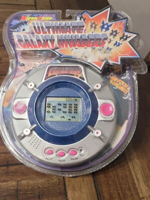 Micro gear Ultimate Galaxy Invaders Handheld Electronic Game New In Package