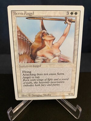 MTG - Serra Angel - Revised Edition 3rd - Vintage Magic The Gathering