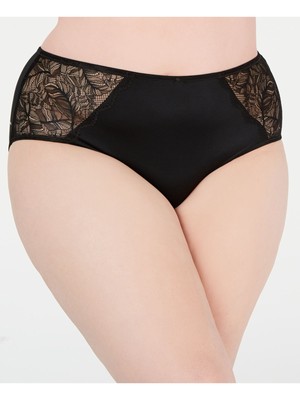 INC Intimates Black Hipster Underwear Plus 1X