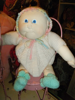 2 HANDMADE CABBAGE PATCH DOLLS, VERY WELL DONE!