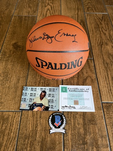 その他 NBA ERVING Auto 6/25!! Dr. J Julius Erving Signed NBA Official Game Ball Basketball