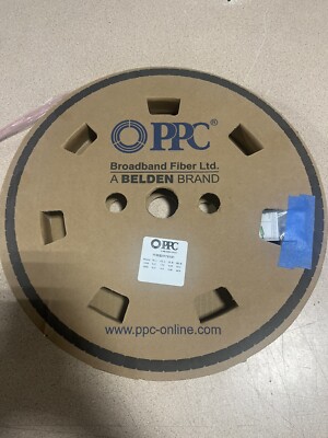 100ft Belden/PPC MiniFlex Optical Fiber Quick-Push Pre-Terminated SC-SC Cable Bk