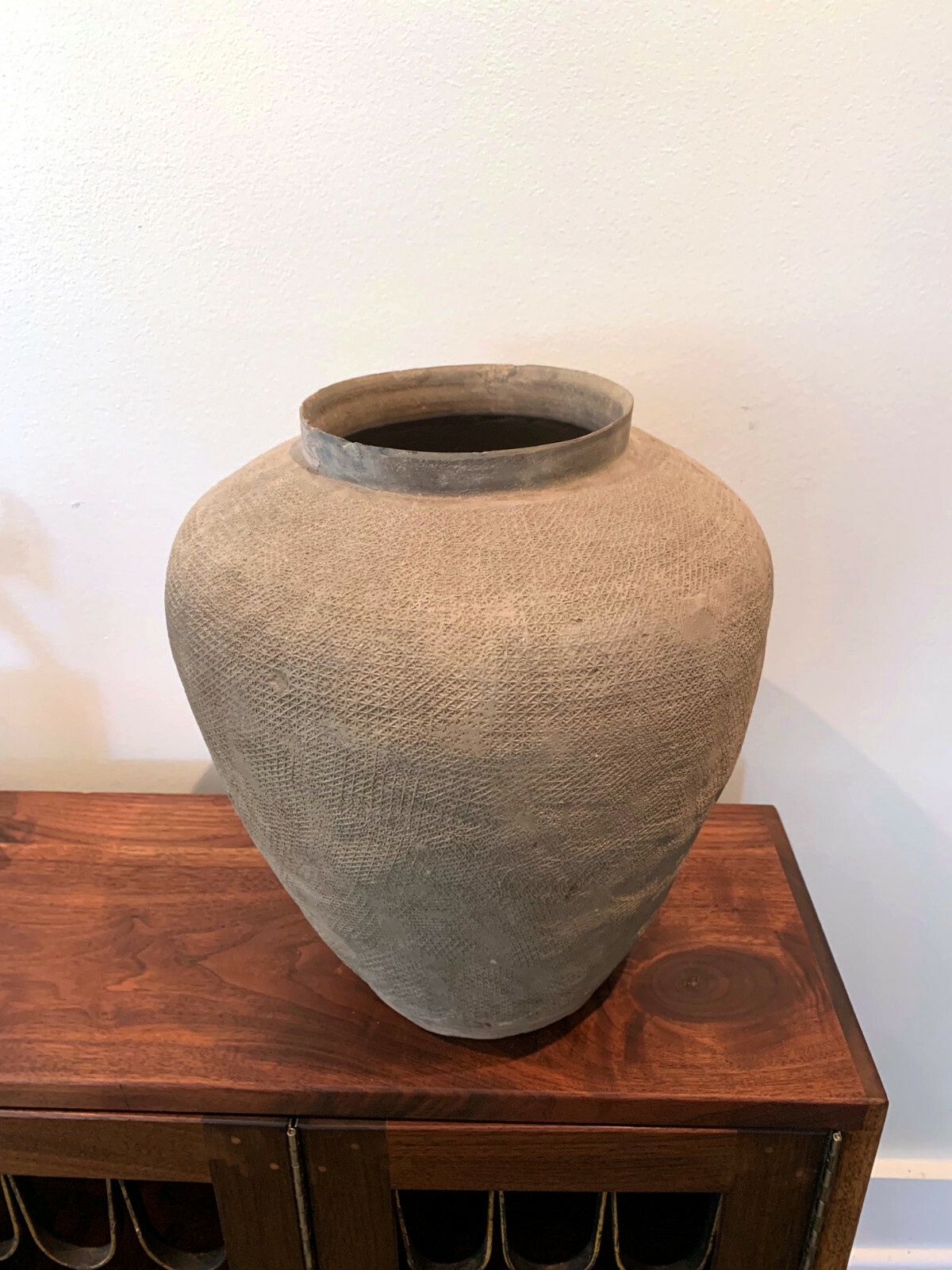 Stoneware Storage Jar China East Zhou Dynasty | eBay